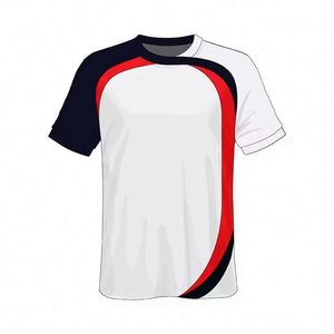ผู้ผลิตชุดฟุตบอล OEM ราคาถูก ชุดแข่งขันอเมริกันฟุตบอลสำหรับผู้ใหญ่ เสื้อทีมระบายอากาศได้ดี แบบสั้น - Product Image 1