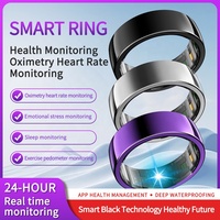 Anillo Inteligente para el Cuidado de la Salud |   Monitor de Ritmo Cardíaco, SpO2 y Sueño, Seguimiento del Ciclo Menstrual, Cámara Remota, Función de Compartir con Amigos, Iluminación para 5.0