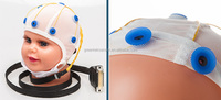 Casque EEG néonatal à 5 canaux pour surveillance EEG des nouveau-nés en soins intensifs néonatals