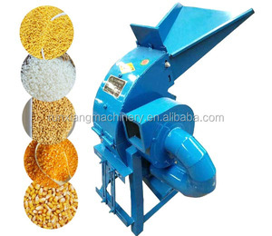 Hammer Mill Crusher with Electric Motor & Engine Gear 220V/380V 9FQ <b>Grain</b> Corn Grinder Milling <b>Machine</b> Home Use - Product Image 5