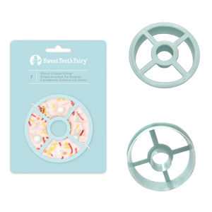 <span class=keywords><strong>Emporte</strong></span>-pièce en plastique pour beignets, rond avec trou découpé, 3 pouces - Product Image 1