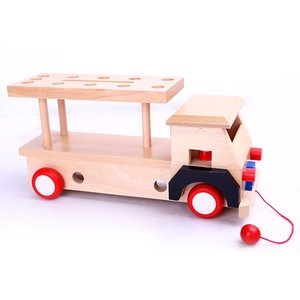 Fourniture de puzzle en bois pour enfants-Assemblage de voiture à écrou pour enlever le jouet - Product Image 3