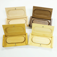 Clé USB 2.0 et 3.0 personnalisée avec logo laser, 16 Go, 32 Go, en bois (bambou, érable, noyer), type C, lecteur flash, disque mémoire, clé USB
