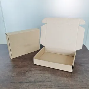 E B Flute Shipping Boxes Biodegradable Corrugated Cardboard Mailer Box Heavy Duty Durable Ecommerce Packaging Box
