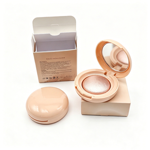 Highlighter en poudre minérale végétalienne longue tenue, effet scintillant, personnalisable avec votre logo, pour marque privée - Product Image 2