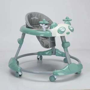 Marche-bébé pliable avec musique et lumières, pour l'apprentissage de la marche, anti-jambes en O, pour garçons et filles, marche-bébé éducatif - Product Image 4