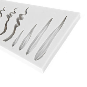 Homesun poupée cheveux Silicone Fondant gâteau décor moule Sugarcraft chocolat cuisson moule bricolage outil de coiffure - Product Image 5