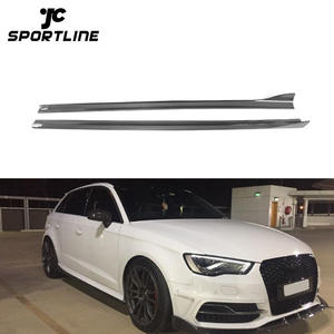 Faldones laterales de carbono para coche, accesorio para Audi <span class=keywords><strong>A3</strong></span> 8V S-<span class=keywords><strong>LINE</strong></span> S3 <span class=keywords><strong>Sportback</strong></span> 14-17 - Product Image 1