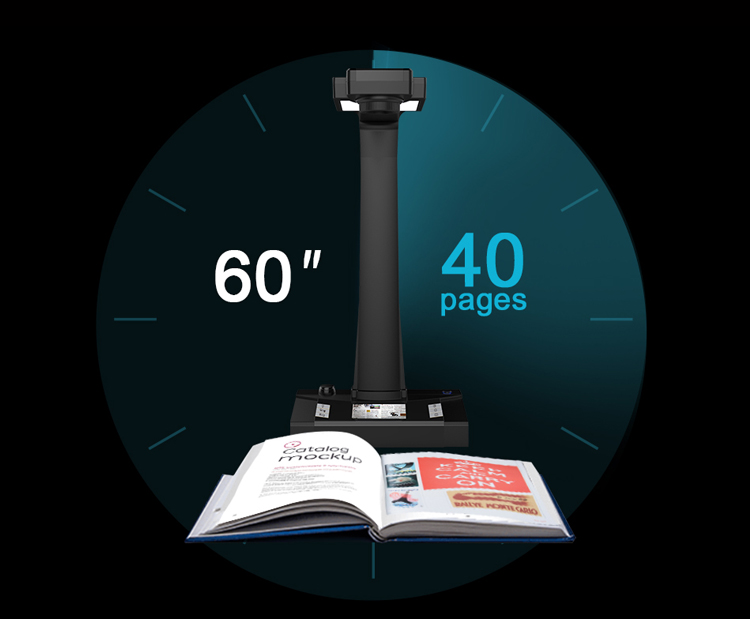 Joyusing V160 Pro Laser High Clarity 16.0MP Auto-Focus A3 Book Scanner