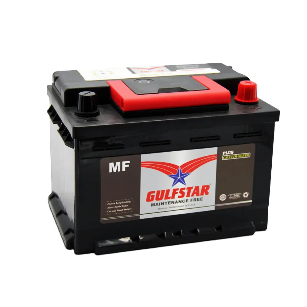 Gulfstar-batería de plomo sellada para coche, 12v, 45Ah, din45, libre de mantenimiento, automotriz, agm