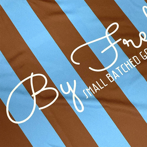 เสื้อฟุตบอลสตรีทย้อนยุคเสื้อฟุตบอลดีไซน์ลายทางแบบซับลิเมชัน - Product Image 5