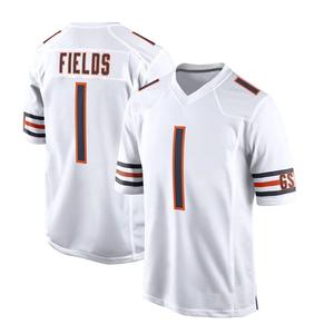 Jersey Sepak Bola Amerika Grosir Kota Chicago 18 # Williams 15 # Odunze 2 # Moore 34 # Payton VP Limited Jahitan 100% Poliester - Product Image 3