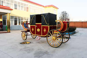 Calèche de mariage Prince William, calèche royale blanche Cendrillon, vente en gros d'usine, calèche royale électrique à vendre - Product Image 6