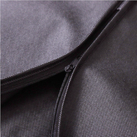 Sacs à vêtements oem, 2 pièces, logo imprimé personnalisé, vêtements non tissés, couverture anti-poussière, stockage pour robes, vente directe d'usine