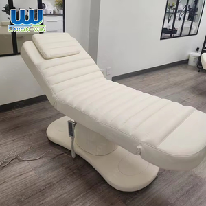 Camilla de Masaje Facial Eléctrica de Lujo con 3 Motores, Cama Profesional para Spa, Salón de Belleza, Tratamientos Cosméticos, Headspa y Ojos - Product Image 4