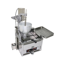QDMECH Nouvelle Conception Machine à Donuts Électrique Friteuse Industrielle Mini 4 2 Rangs pour Donuts Mochi Usage Professionnel Boulangerie En Promotion