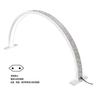 Tùy biến mới Nail Salon bảng 360 độ <span class=keywords><strong>LED</strong></span> Nail Đèn kim cương nửa mặt trăng ánh sáng đèn - Product Image 6