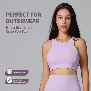 Vêtements de sport essentiels pour le yoga quotidien, hauts à manches longues à col rond respirants, doux et respectueux de la peau pour femmes - Product Image 3