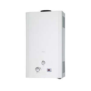 6 8 10 12 14 16 18 20L Open flue type gas hot water heater with white plastic panel