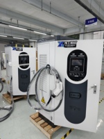 Chargeur rapide DC pour véhicules électriques certifié CE 120 kW, IP54, extérieur, pour autoroute et commerce de détail