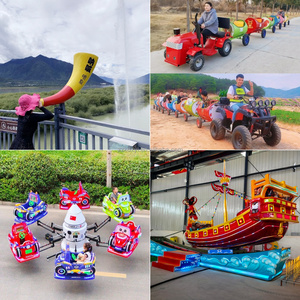 Nuovo Design per Parchi Divertimento all'Aperto: Gioco a Tema Corsa tra Tartaruga e Coniglio, Pista Non Motorizzata per <span class=keywords><strong>Parco</strong></span> Giochi, Maiale Felice in Corsa - Product Image 4