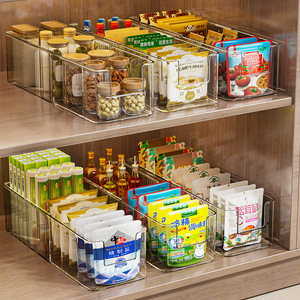 Spice <b>Storage</b> Box 5L See Through <b>Kitchen</b> Organizer <b>For</b> Cabinet Bottle <b>Jar</b> Compartmentalized Bagged Spice Rack - Product Image 2