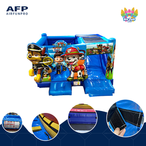 Château <span class=keywords><strong>gonflable</strong></span> pour enfants, structures <span class=keywords><strong>de</strong></span> saut d'<span class=keywords><strong>extérieur</strong></span> avec souffleur, château <span class=keywords><strong>gonflable</strong></span> commercial, combo toboggan et parcours d'obstacles - Product Image 2