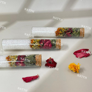 Sal de Banho de Luxo Personalizado Koreamax com Logo, Cristais de Spa com Aroma de Jasmim, Flores Secas Naturais, Ervas, Embalagem Plástica para Teste Corporal - Product Image 6