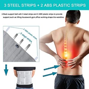 <span class=keywords><strong>Ceinture</strong></span> de soutien <span class=keywords><strong>lombaire</strong></span> Soutien complet du dos pour le soulagement complet des douleurs dorsales - Product Image 4