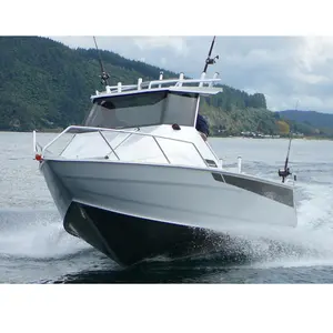 Usine de bateau de pêche de travail bateau en aluminium personnalisé bateau de vitesse de 6m yacht de luxe fabriqué en chine