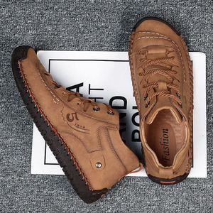 Botas Martin de Alta Calidad para Hombre, Zapatos de Cuero Nuevos para Hombre, Zapatos Deportivos Transpirables, Zapatos de Conducir con Suela Suave - Product Image 4