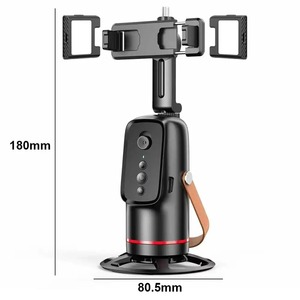 Tự động theo dõi khuôn mặt ai thông minh Gimbal Tripod 360 ° xoay cử chỉ điều khiển điện thoại chủ phổ không dây từ xa - Product Image 6