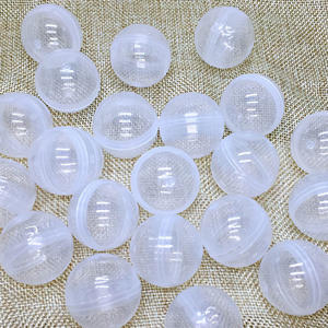 Tijd Beperkt Gratis Monsters 32Mm Transparante Verrassing Lege Plastic Ei Capsule Voor Automaat - Product Image 4