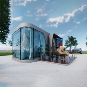 Casa Cápsula Modular Prefabricada de Lujo Moderna, Contenedor K30 K50 K70, Casa Cápsula Espacial para Camping en Complejos Turísticos - Product Image 1