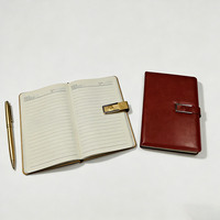 Directement de l'usine |   Carnets en cuir rigide de haute qualité sur mesure, 100 feuilles, format A5, lignés, pour le bureau et l'école