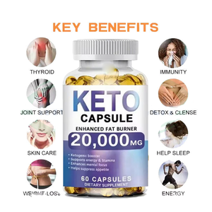 Ausreson Oem Slanke Capsules Acv Keto Dieet Vetverbrander Pillen Afslanksupplementen Platte Buik Producten Bhb Keto Softgel Capsules - Product Image 2