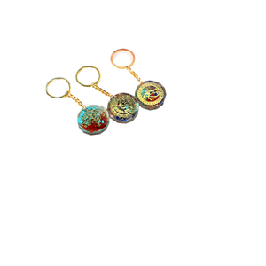 Wholesale Light Keychains Crystal Amethyst Waterproof Eco-Friendly Durable Cartoon National Day