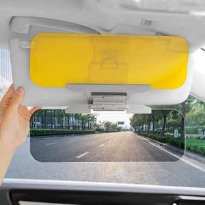 Customized Car Sun Visor With Anti Glare <b>Mirror</b> Day Night Use Roof Mounted Plastic General Fit Easy Installation - Product Image 4