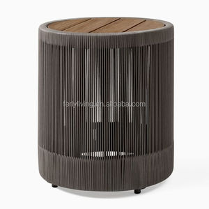 Ferly 2023 Nouvelle Arrivée Vente en Gros Usine Offre Spéciale Mobilier de Jardin de Luxe Moderne Table en Rotin avec Cadre en Aluminium - Product Image 1