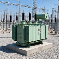Transformateur de puissance immergé dans l'huile SSZ18 50MVA 110kV à trois enroulements, bobine triphasée concentrique, sortie personnalisée