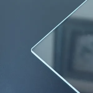 Interruptores de control personalizados, panel de cristal templado de corte de 1,5mm y 1mm, hoja de vidrio flotante superblanco