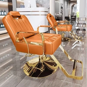 Fauteuil de coiffure haut de gamme 2026 pour salon de coiffure, équipement de barbier, chaise inclinable pour shampoing, coupe de cheveux, permanente, coloration et détente - Product Image 2