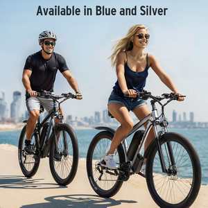 Vélo de montagne électrique 29 pouces à pneus larges pour adultes, 21 vitesses, <span class=keywords><strong>moteur</strong></span> 750W, batterie longue durée 48V 17.5Ah, système de frein à disque mécanique, <span class=keywords><strong>VTT</strong></span> rapide - Product Image 5