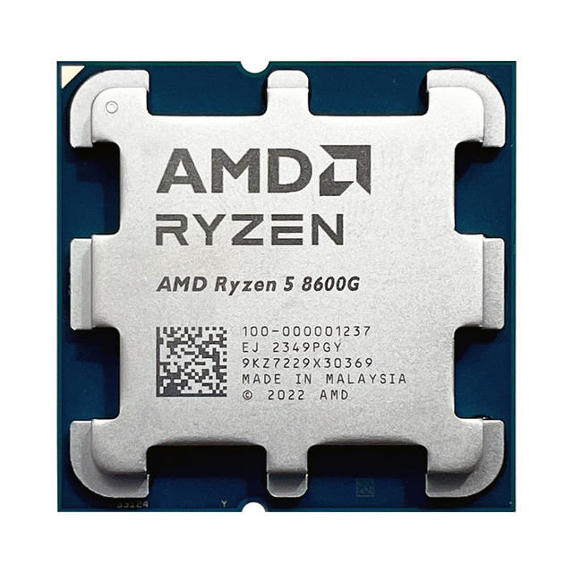 Hot-Selling AMD 5 8600G 6C/12T 4.3GHz Base 5GHz Boost 4nm Zen4 AM5 DDR5 AI Unlocked New Tray CPU