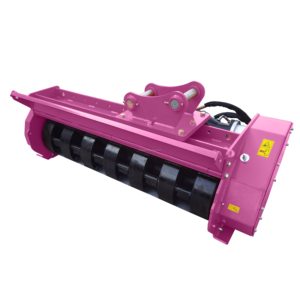 Huike Skid Steer Attachment Forest Mulcher Brush Cutter con componente de motor central - Product Image 5