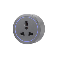 Prise de courant sur rail universelle européenne Touchmi Power Track avec entrée USB A + Type C, prises amovibles sur rail de courant