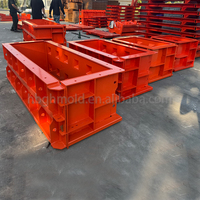 Moule Bloc de Béton pour Mur de Protection en Acier de Haute Qualité, Bloc Concave Convexe
