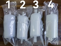 Système de filtration microporeuse, filtre en capsule PTFT hydrophobe/hydrophile de 0,22 micron