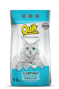 Caja de arena para gatos QUIK & JUNGLE, arena hecha en Turquía, gruesa y fina, polvos para bebés, jabón Marsellie y lavanda - Product Image 4