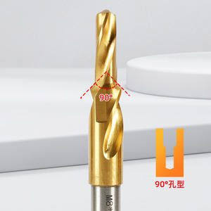 Foret évasé à lame argentée, fraise à chanfreiner à 90 degrés M3 à M12, outil de coupe de précision en alliage d'acier - Product Image 5